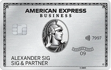 American Express Business Platinum Kreditkarte