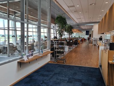 Blick in King Amlet Lounge in Billund