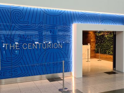 The Centurion Lounge in Las Vegas