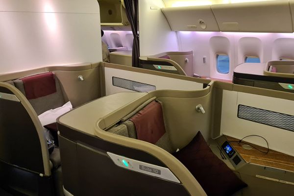 Qatar Airways First Class Boeing 777-300ER