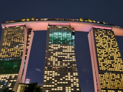 Marina Bay Sands Hotel, Singapur