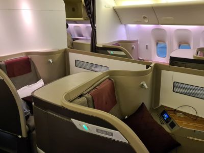 Qatar Airways First Class Boeing 777-300ER