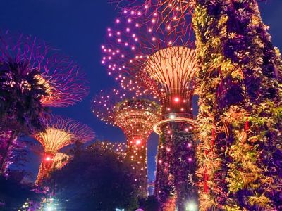 Gardens by the Bay, Singapur, Indonesien