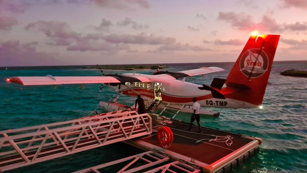 Abflug um 6 Uhr am Le Méridien auf den Malediven