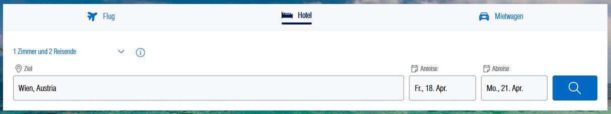 American Express Reiseportal