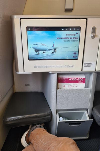 in der Eurowings Discover Business Class