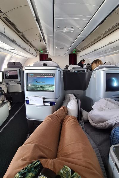 Sitz 4D in der Eurowings Discover Business Class