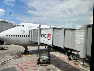 Lufthansa Business Class - Boeing 747