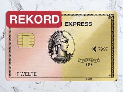Rekordbonus American Express Gold Card