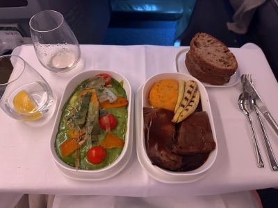 Edelweiss Business Class - Hauptgericht