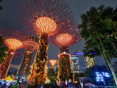 Gardens by the Bay, Singapur, Indonesien