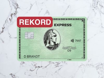 Rekordbonus bei der American Express Card
