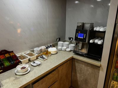 Tee &  Kaffee in der Leeli Lounge Malé