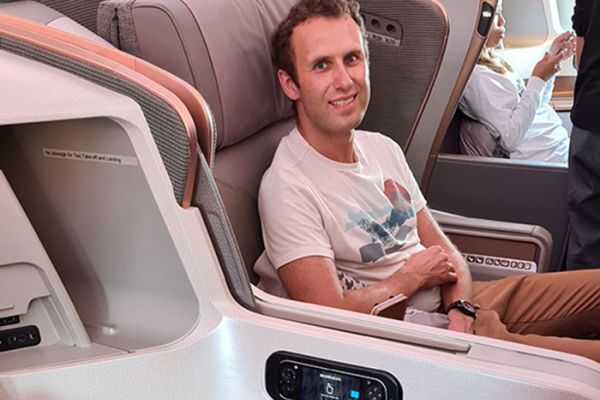 Singapore Airlines A350 Business Class Sitz