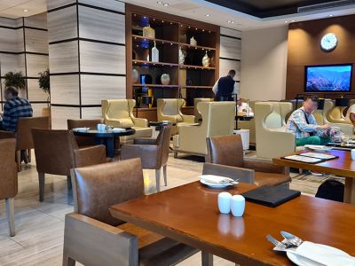 ahlan First Class Lounge Dubai Restaurant