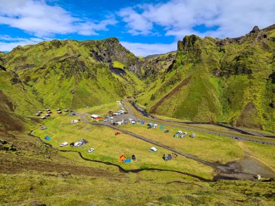 Campingplatz Þakgil