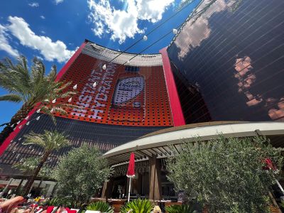 Der Pool im Las Vegas Hilton im Resorts World