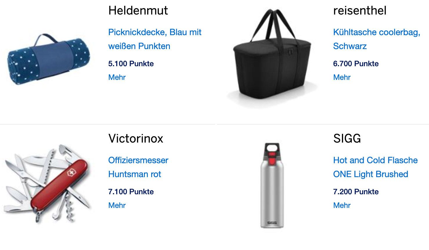 Membership Rewards Punkte einlösen im Shop