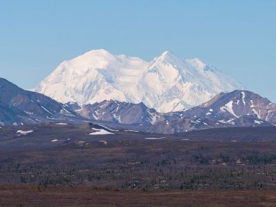 Denali ohne Wolken