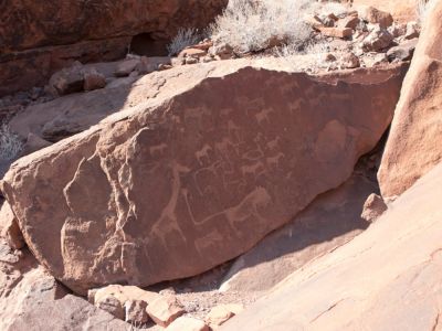 Wandmalereien bei Twyfelfontein