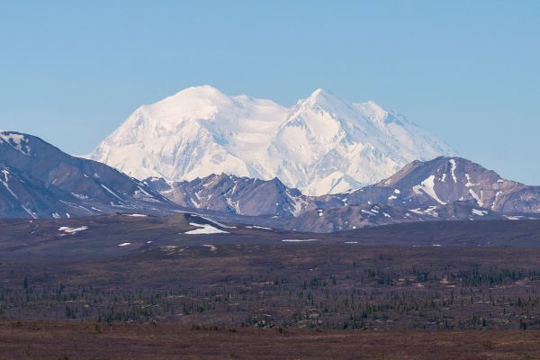 Denali ohne Wolken