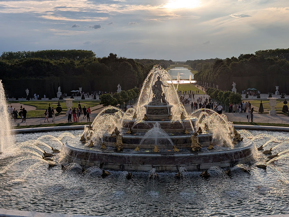 Springbrunnen in Versailles