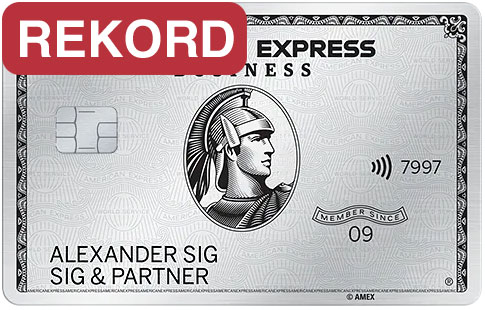 Business Platinum Card Rekordbonus