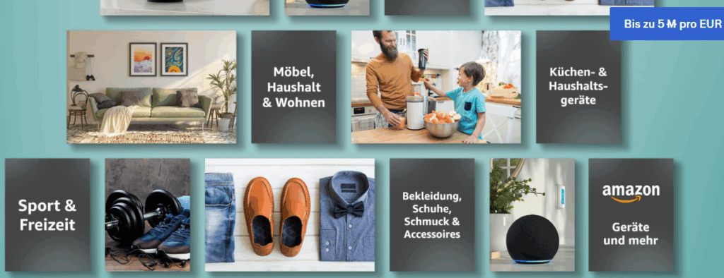 Meilen sammeln bei Amazon