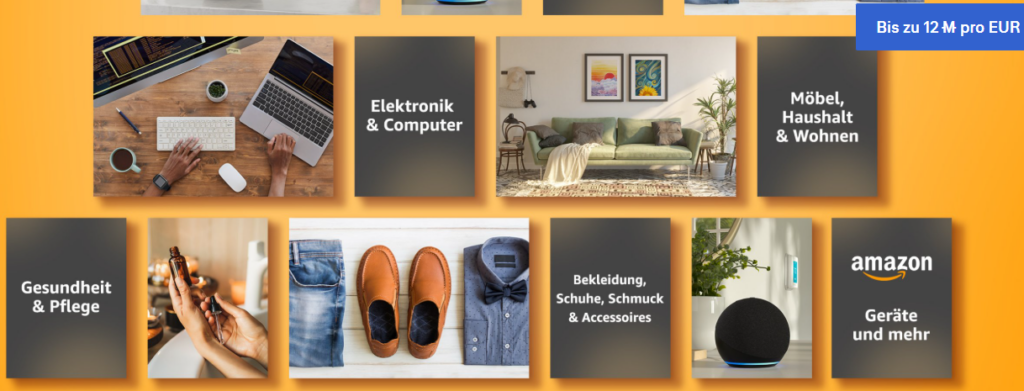 Meilen sammeln bei Amazon