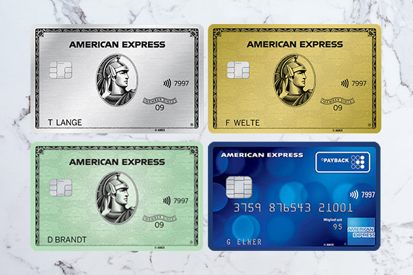 American Express Kreditkarten zum Meilen sammeln