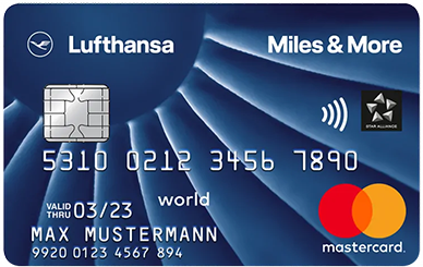Miles & More Kreditkarte Blau
