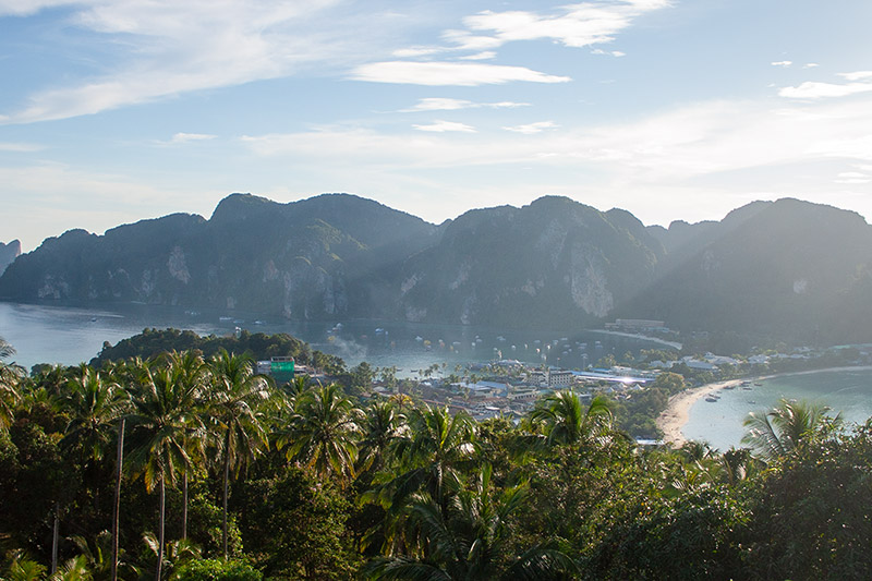 Mit Meilen nach Thailand