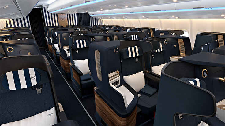 Die neue Condor Business Class im Airbus A330neo