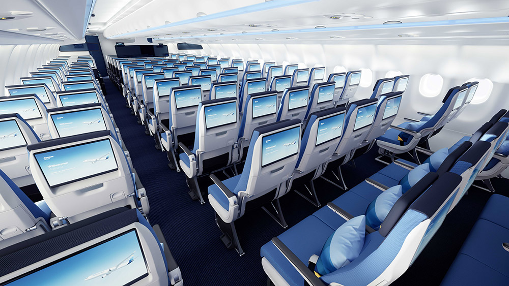 Ocean Blue Economy Class