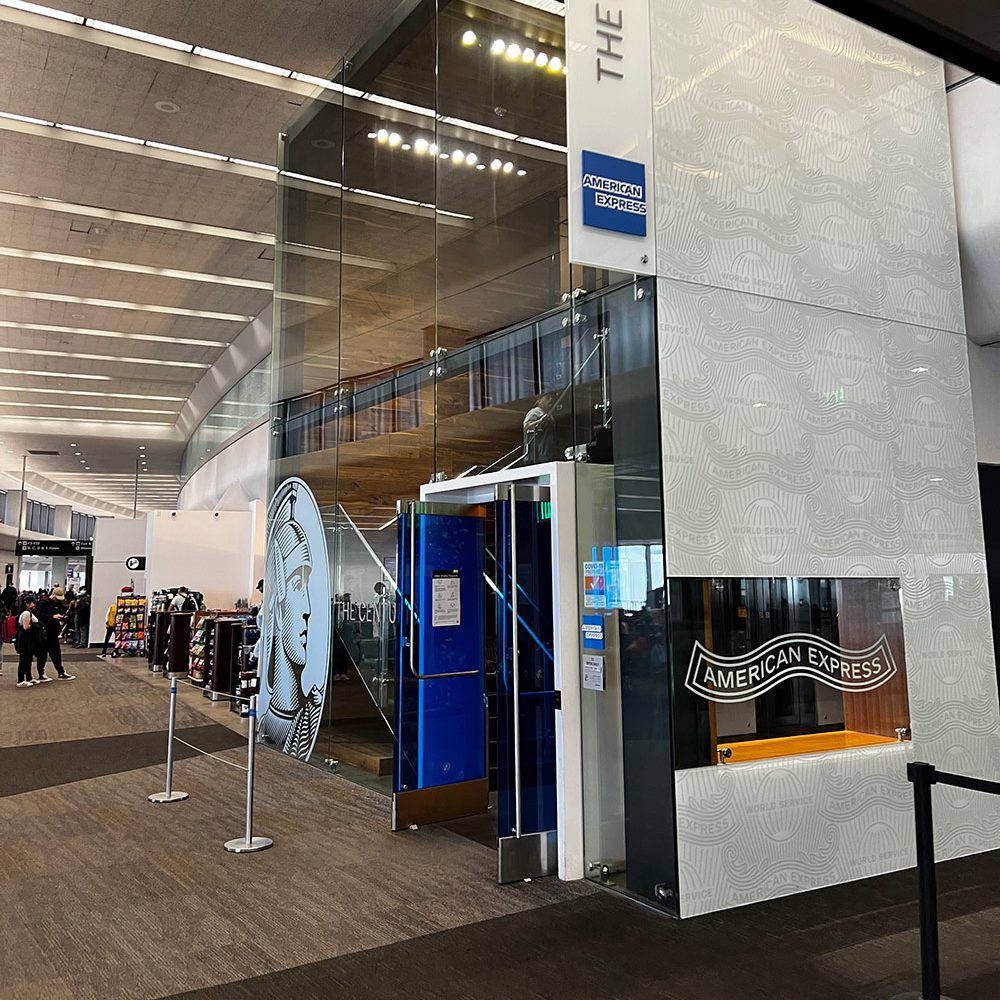 Die American Express Lounge in San Francisco