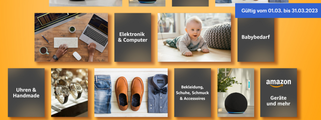 Meilen sammeln bei Amazon im März