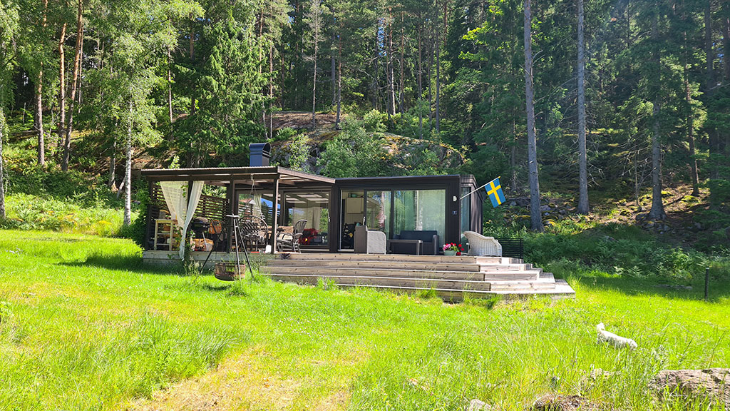 10.000 Meilen für das Ferienhaus am See