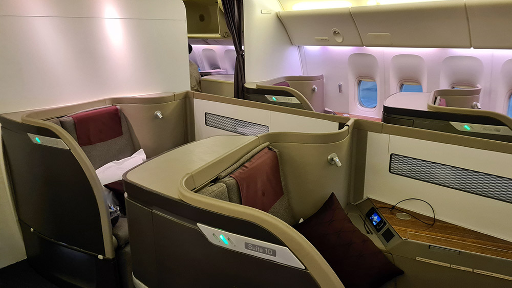 Qatar Airways First Class Boeing 777-300ER