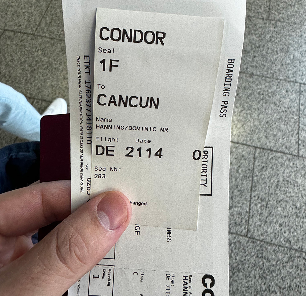Sitzplatzänderung Condor