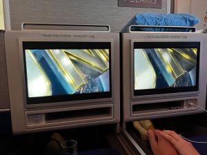 United Airlines Entertainment Displays