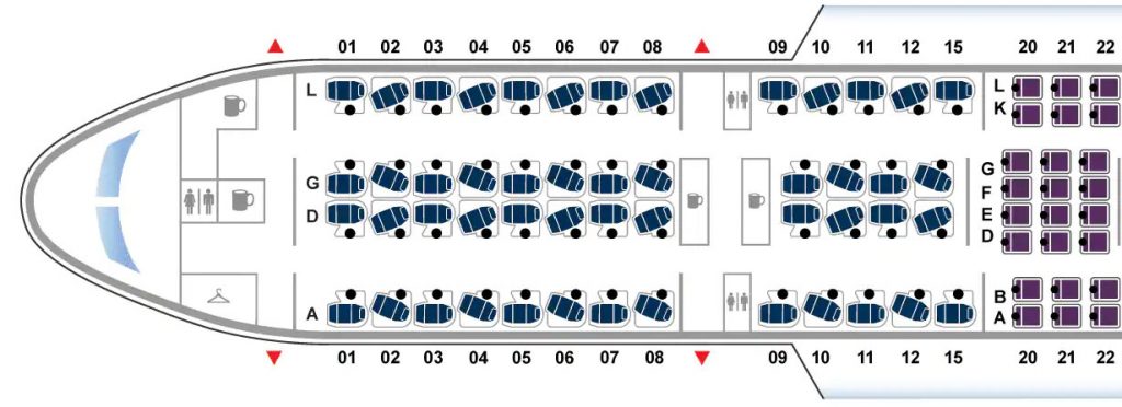 United Polaris Seatmap