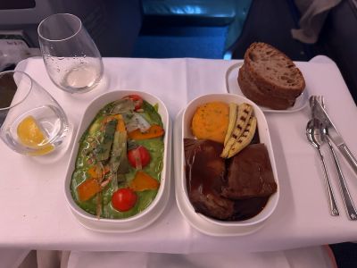 Edelweiss Business Class - Hauptgericht
