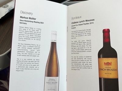 Riesling und Bordeaux