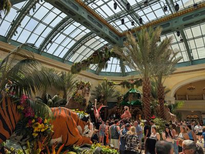 Blumen im Bellagio
