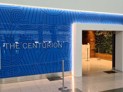 The Centurion Lounge in Las Vegas