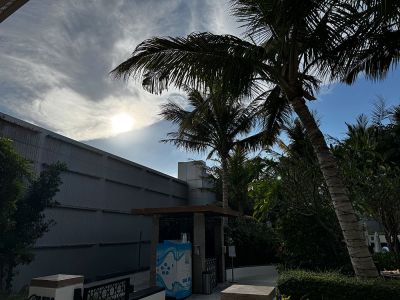 Kostenloses Wasser und Handtücher