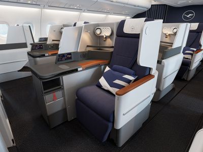 Lufthansa A380 Business Class Retrofit