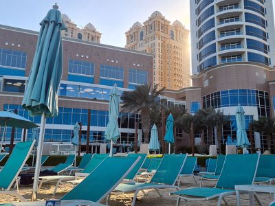 Strand vom Hilton Doha