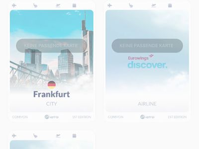 Uptrip Kollektion Eurowings Discover Fan