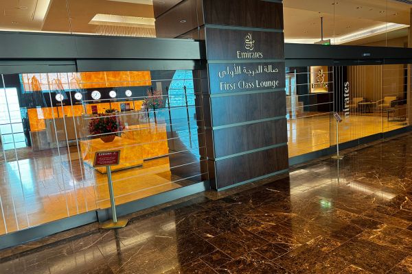 Emirates First Class Lounge in Dubai